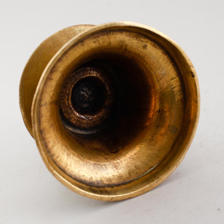 LJUSSTAKE, brons, 1500-tal.