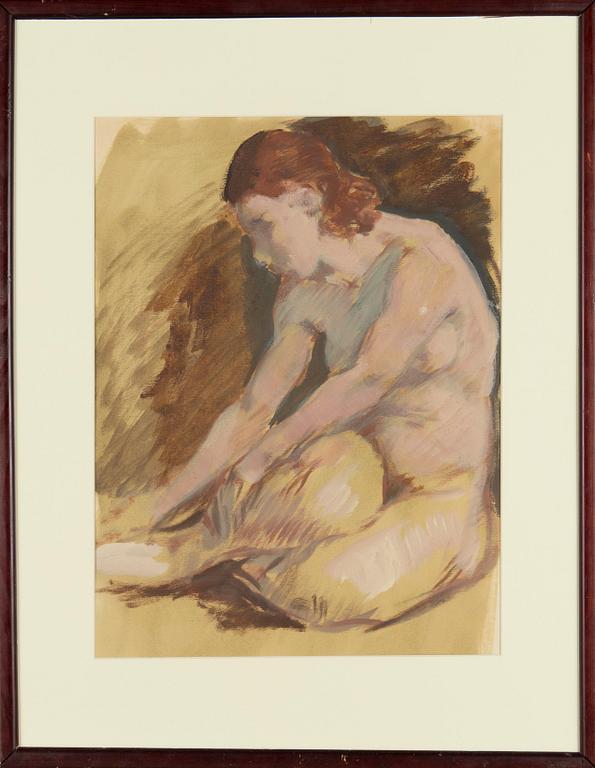 Santeri Salokivi, Seated nude model.