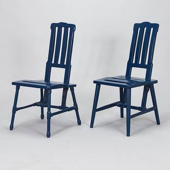 Stolar, 6 st, 1800-talets slut.