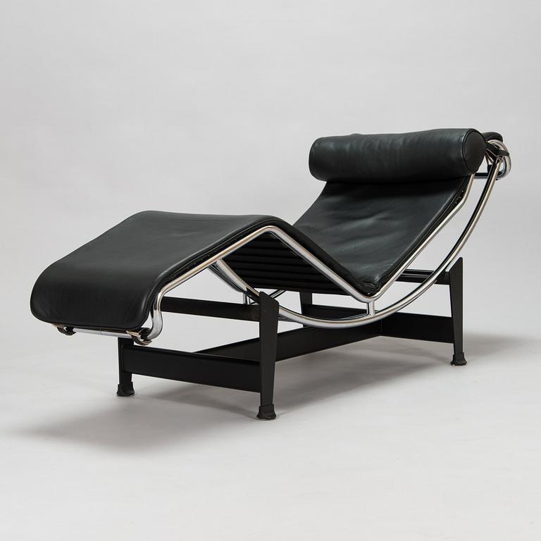 Le Corbusier, Pierre Jeanneret, Charlotte Perriand, an LC4 lounge chair from Cassina, Italy, designed 1928.