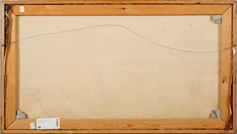 ALMA ÖHRSTRÖM, gouache på duk, monogramsign och dat 66.