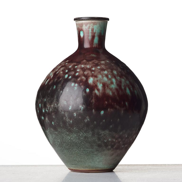 Berndt Friberg, a stoneware vase, Gustavsberg studio, Sweden 1960.