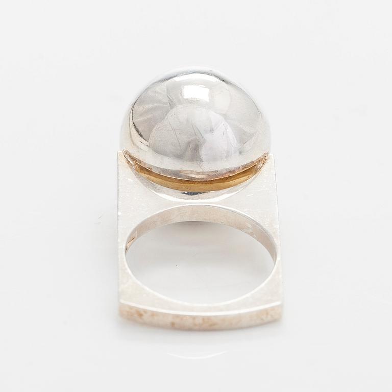Pekka Piekäinen, ring, silver.