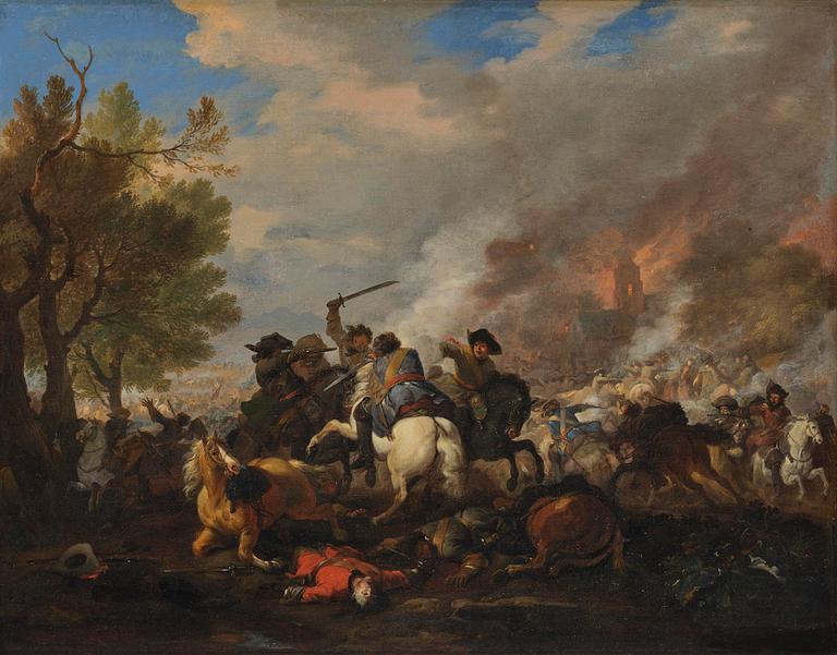 Jan van Huchtenburg, Kavalleribatalj.