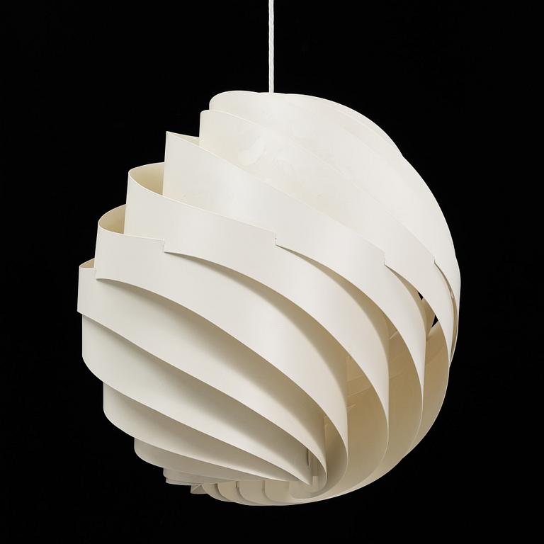 Louis Weisdorf, taklampa, "Turbo", Gubi, formgiven 1965.