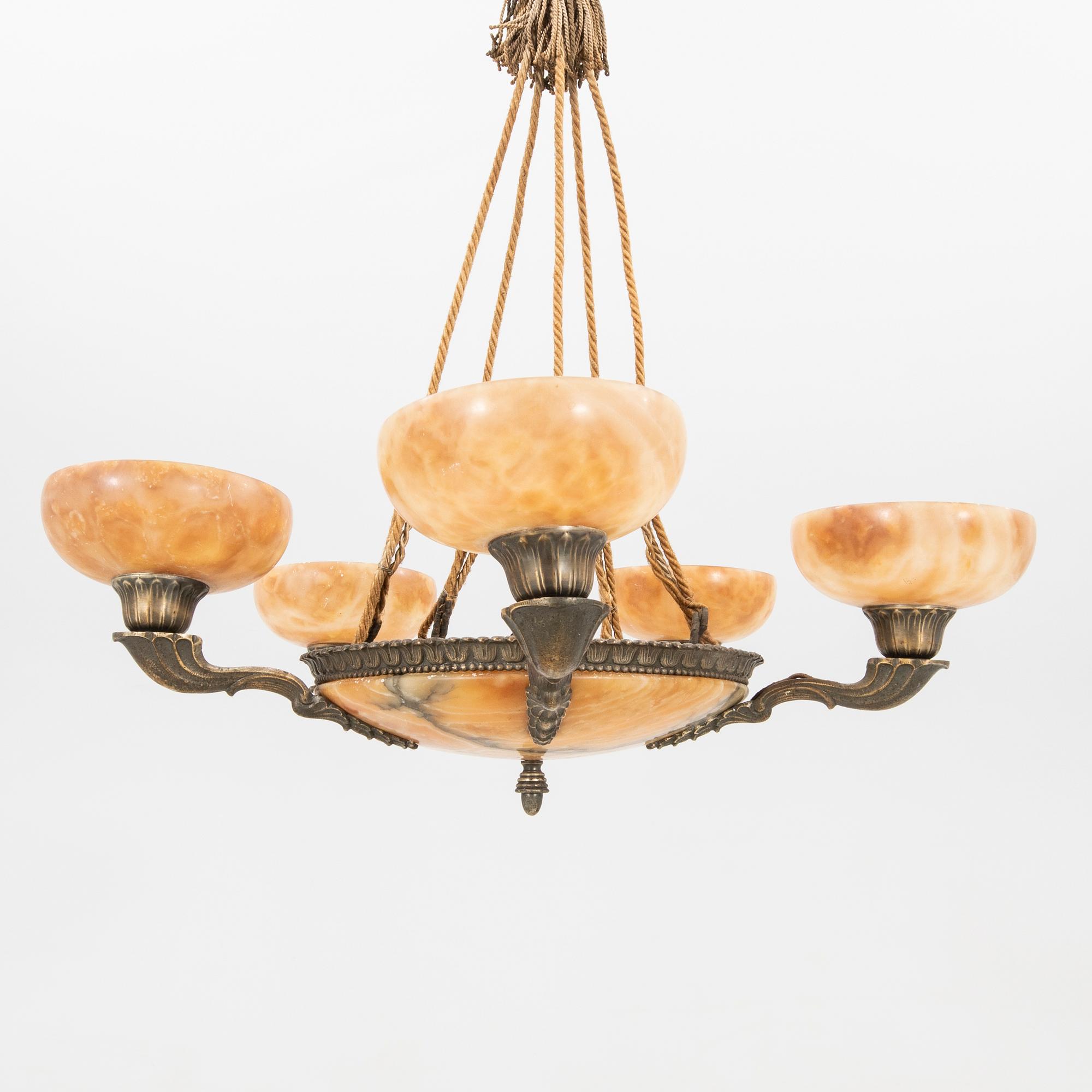 Bröderna Malmströms Metallvarufabrik, a ceiling lamp 1930s.