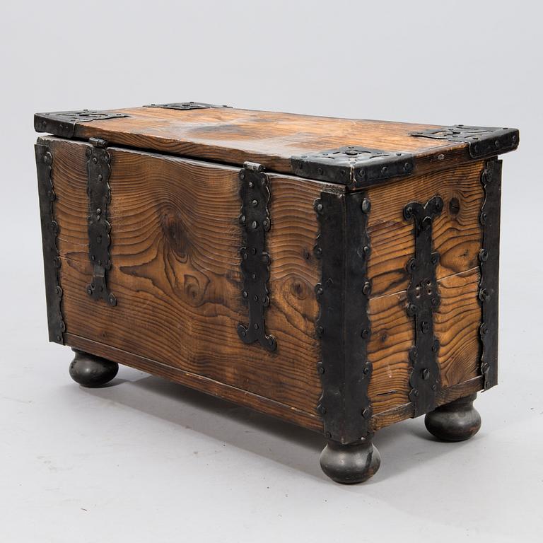 A Baroque chest, dated 1788.