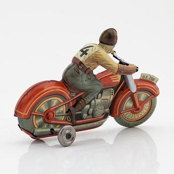 Technofix, a tin motorcycle, Germany ca 1950.