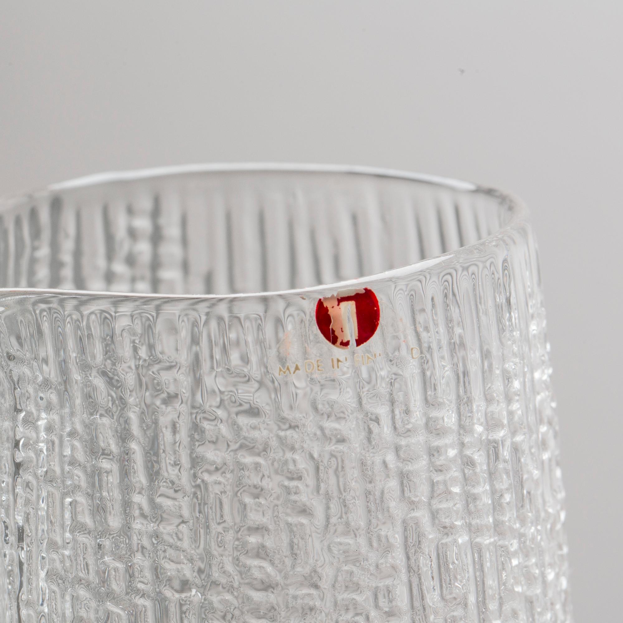 MATSERVIS, 132 delar, glas, "Ultima Thule", Tapio Wirkkala, Iittala.