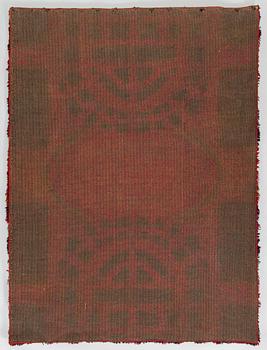 Ritva Puotila, rya / ryamatta, modell för Finnrya. Ca 170 x 130 cm.