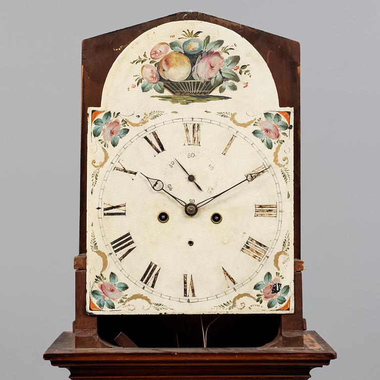 An english 19th century  longcase clock.
