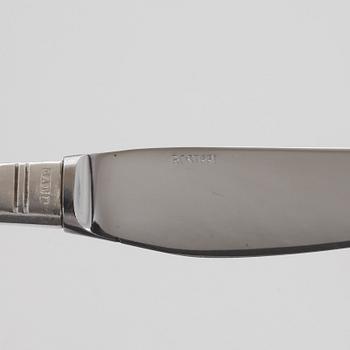 BESTICKSERVIS, 52 delar, silver, Rosenholm, GAB, mest 1964-65. Tot ca 1954 gram.