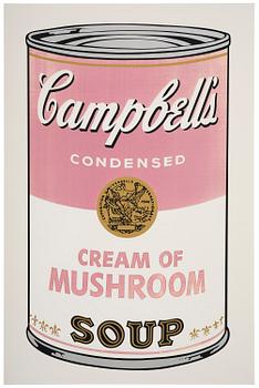 536. Andy Warhol, "Cream Mushroom" ur: "Campbell's soup II".