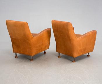 FÅTÖLJER, ett par, 1900-talets slut.