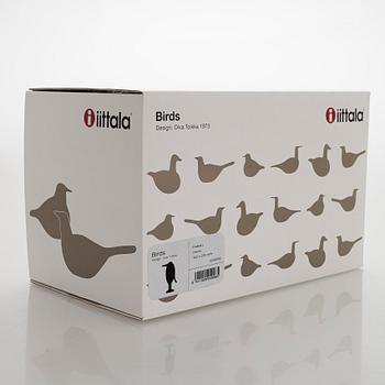 Oiva Toikka, glasfågel, "Heron", signerad O. Toikka Nuutajärvi.