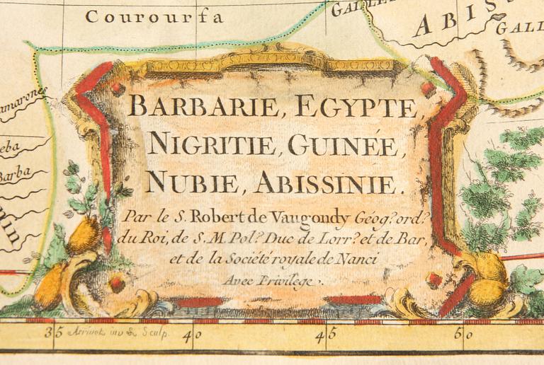 KARTA, Vaugondy 1762.