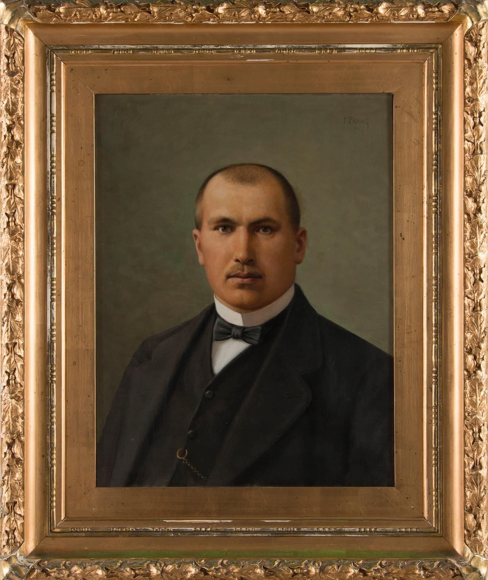 Felix Frang-Pahlama, Miehen muotokuva.