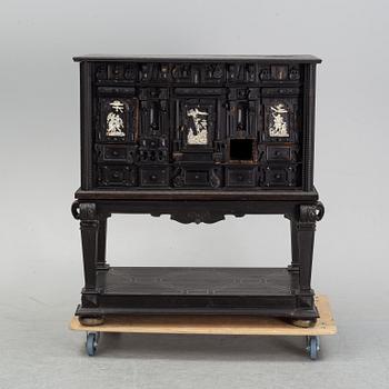 A baroque style cabinett, 19th century.