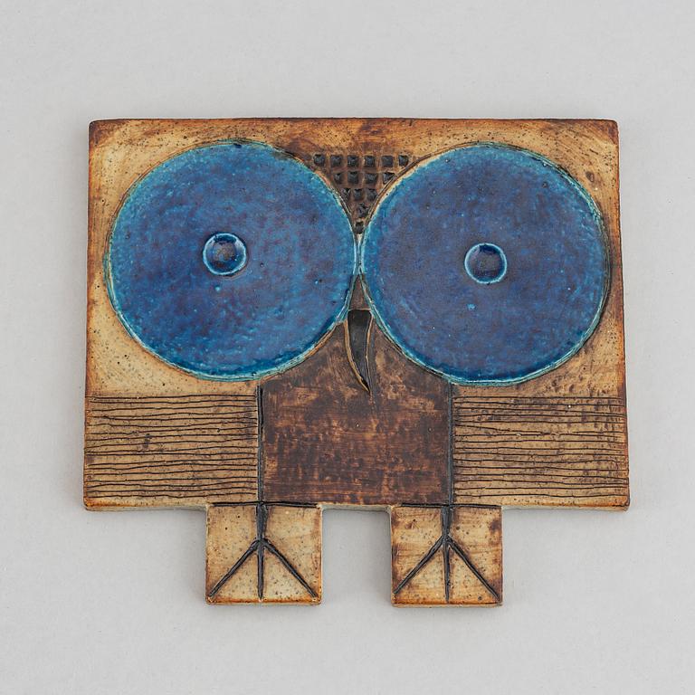 Inger Persson, an earthenware wall relief, Rörstrand Atelje,