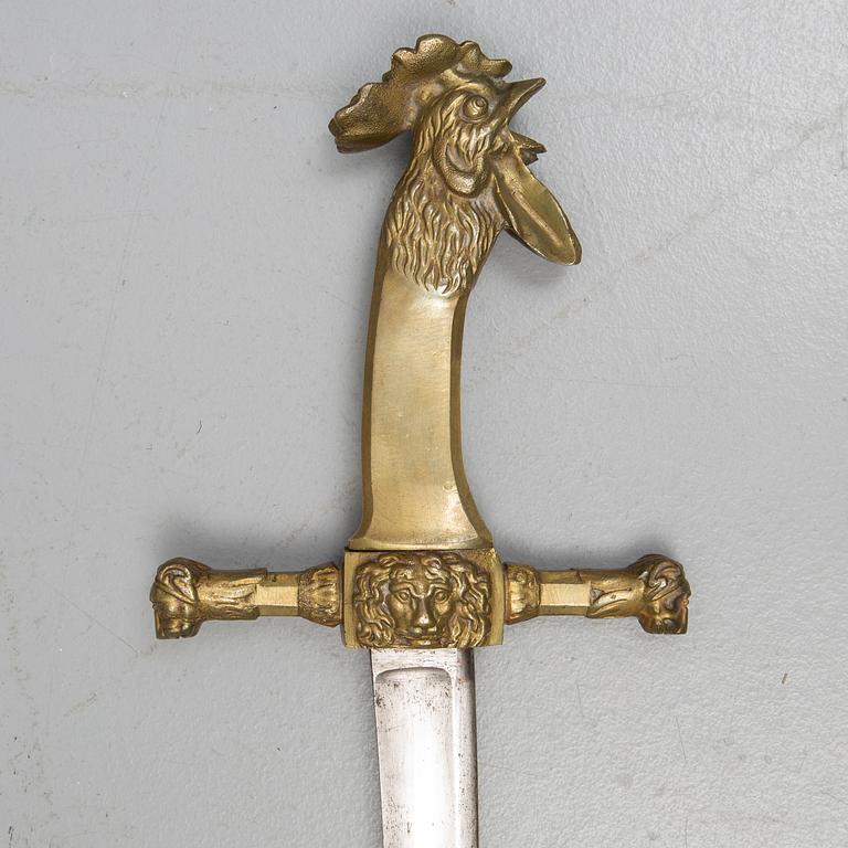 A French Napoleonic rooster head sword. Early 19th Century.