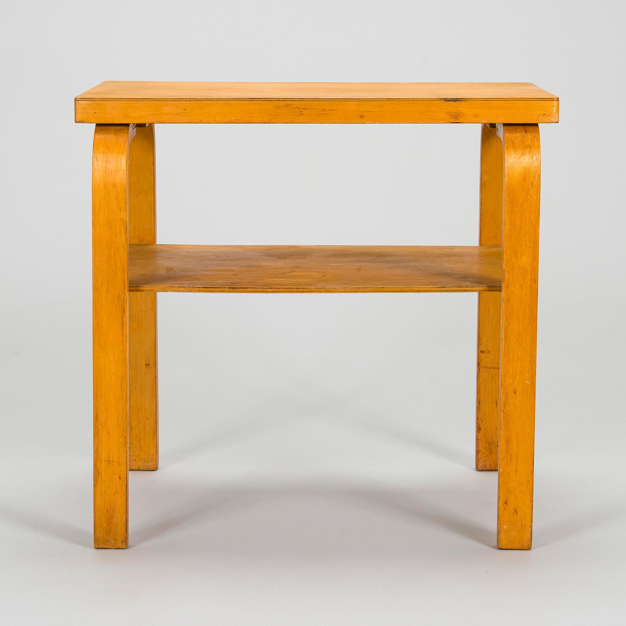 Alvar Aalto, a mid-20th century 'A86' table for O.Y. Huonekalu-ja Rakennustyötehdas A.B.