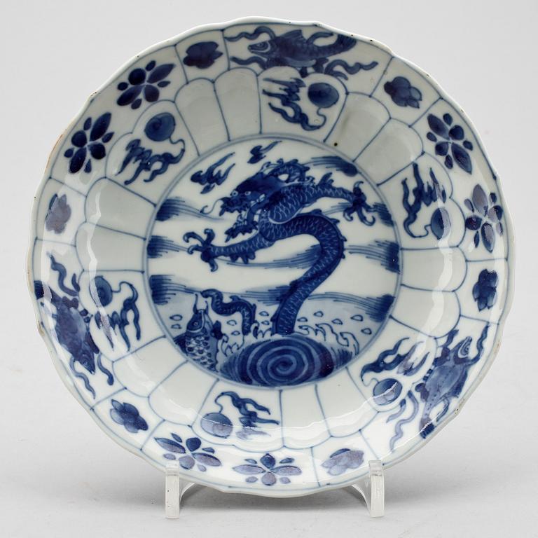 FAT, porslin, Kina. Kangxi (1662-1722).
