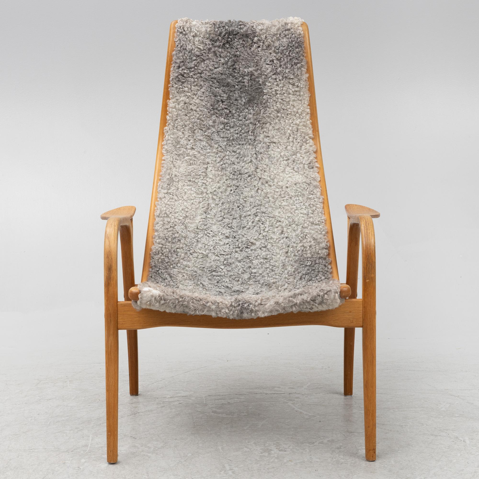 Yngve Ekström, a 'Lamino' easy chair, Swedese, second half of the 20th century.