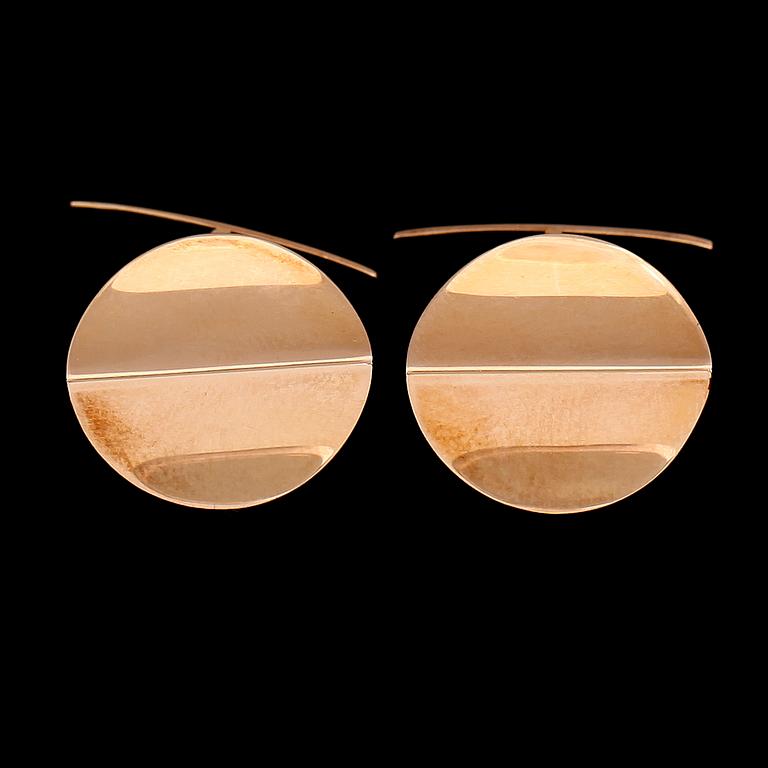 MANSCHETTKNAPPAR, 1 par, 18 k guld, Alton, 1969. Vikt ca 7 gram.