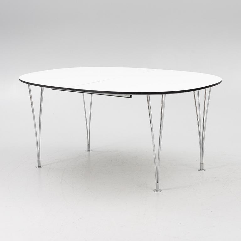 Bruno Mathsson, dining table, "Superellipse",.