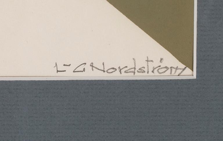 LARS GUNNAR NORDSTRÖM, serigrafi, signerad och numrerad EA.