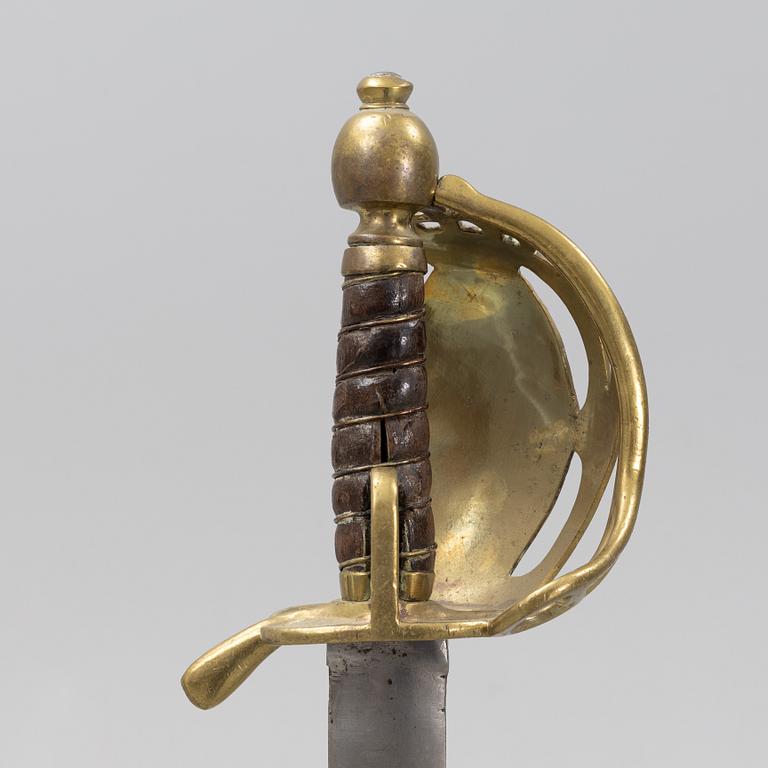 A Danish cavalry sword 1785 pattern.