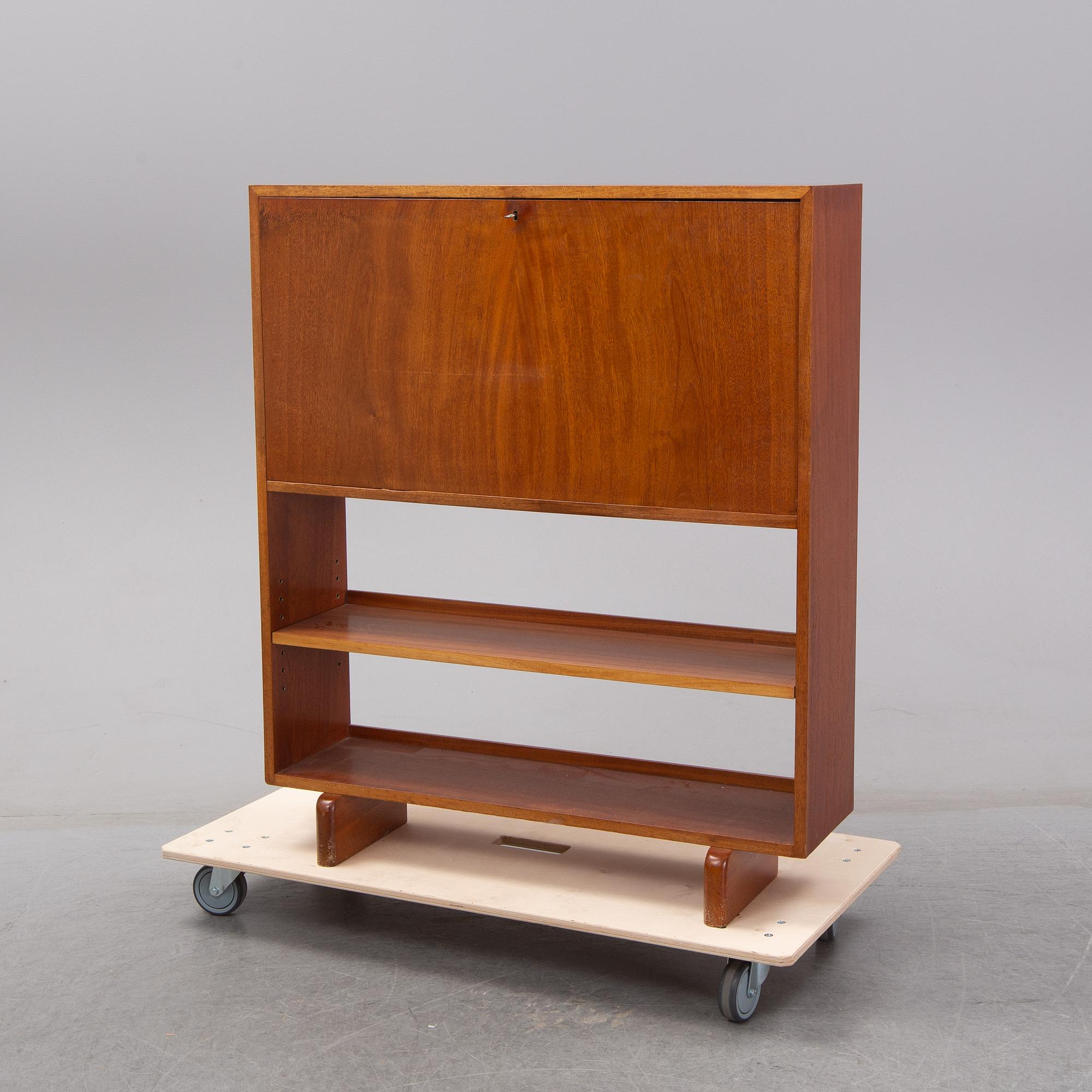 Josef Frank, A mid 20th century mahogany bar cabinet by Josef Frank, Svenskt Tenn.