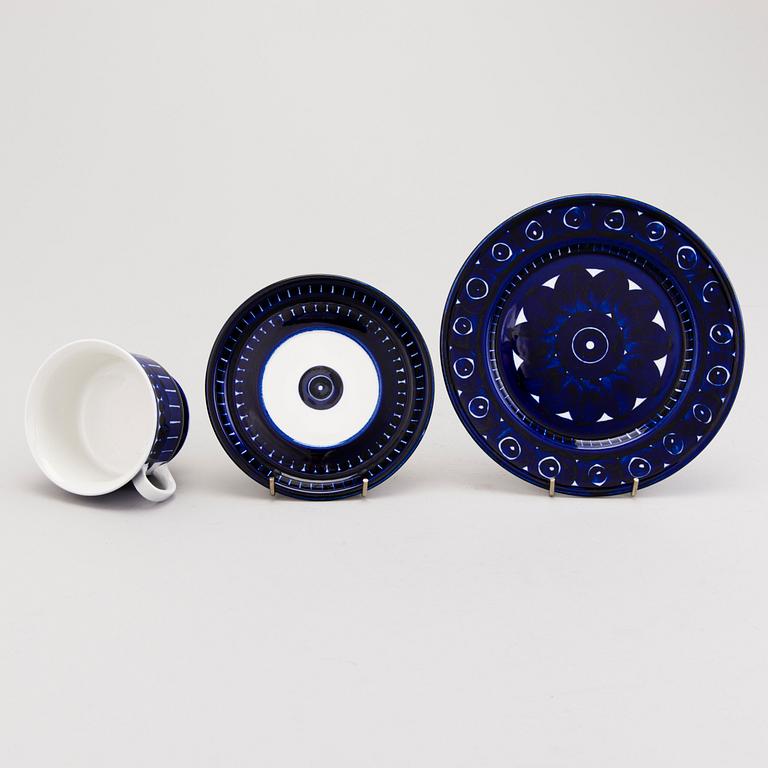 ULLA PROCOPÉ, TESERVIS, 12 delar, "Valencia", Arabia, Finland 1960-70-tal.