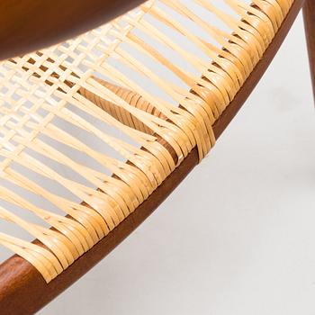 Hans J Wegner, Karmstolar, 6 st, "The Round Chair", Johannes Hansen Möbelsnedkeri, Danmark, 1950-tal.