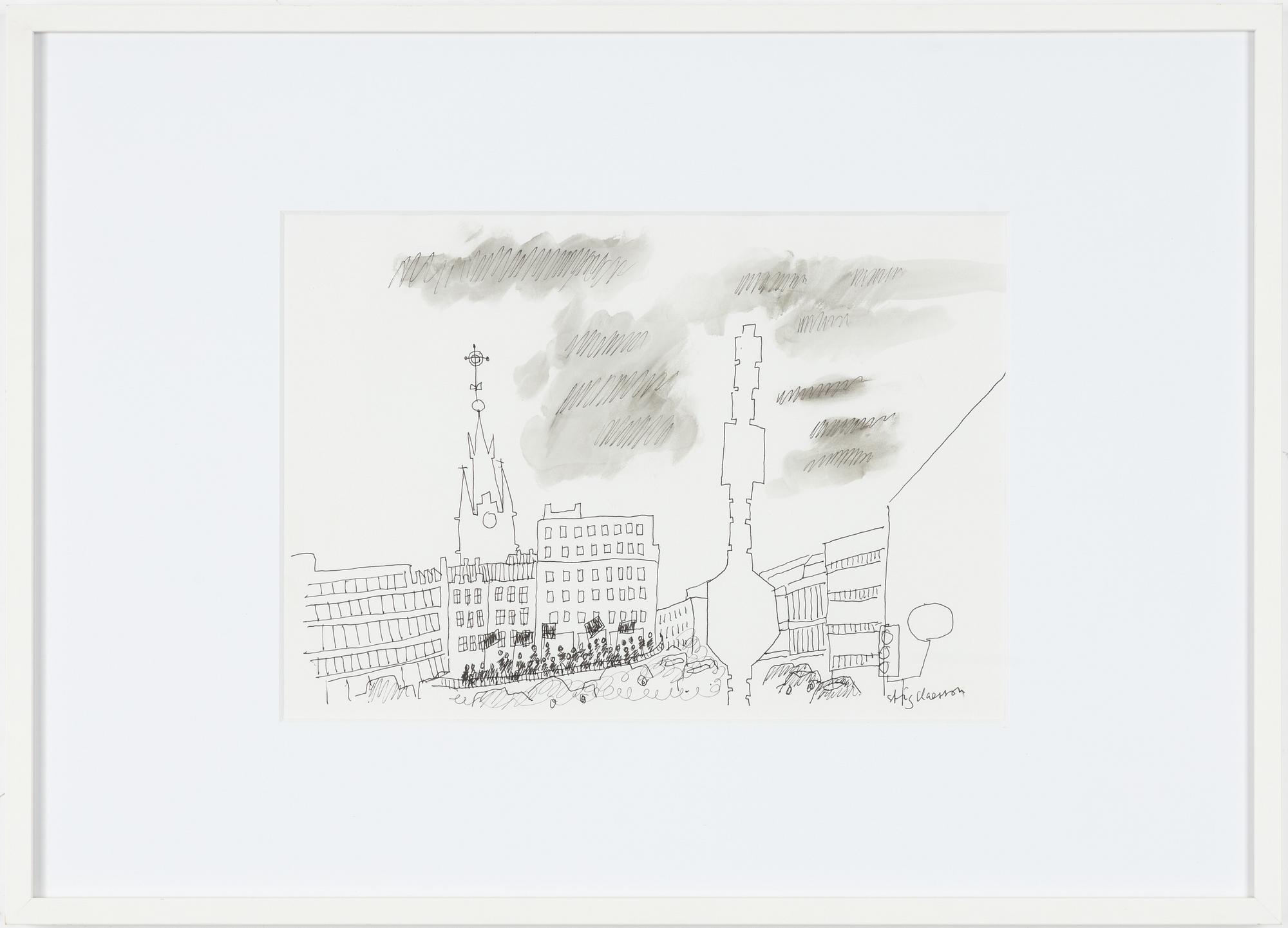 Stig Claesson, Sergels torg.