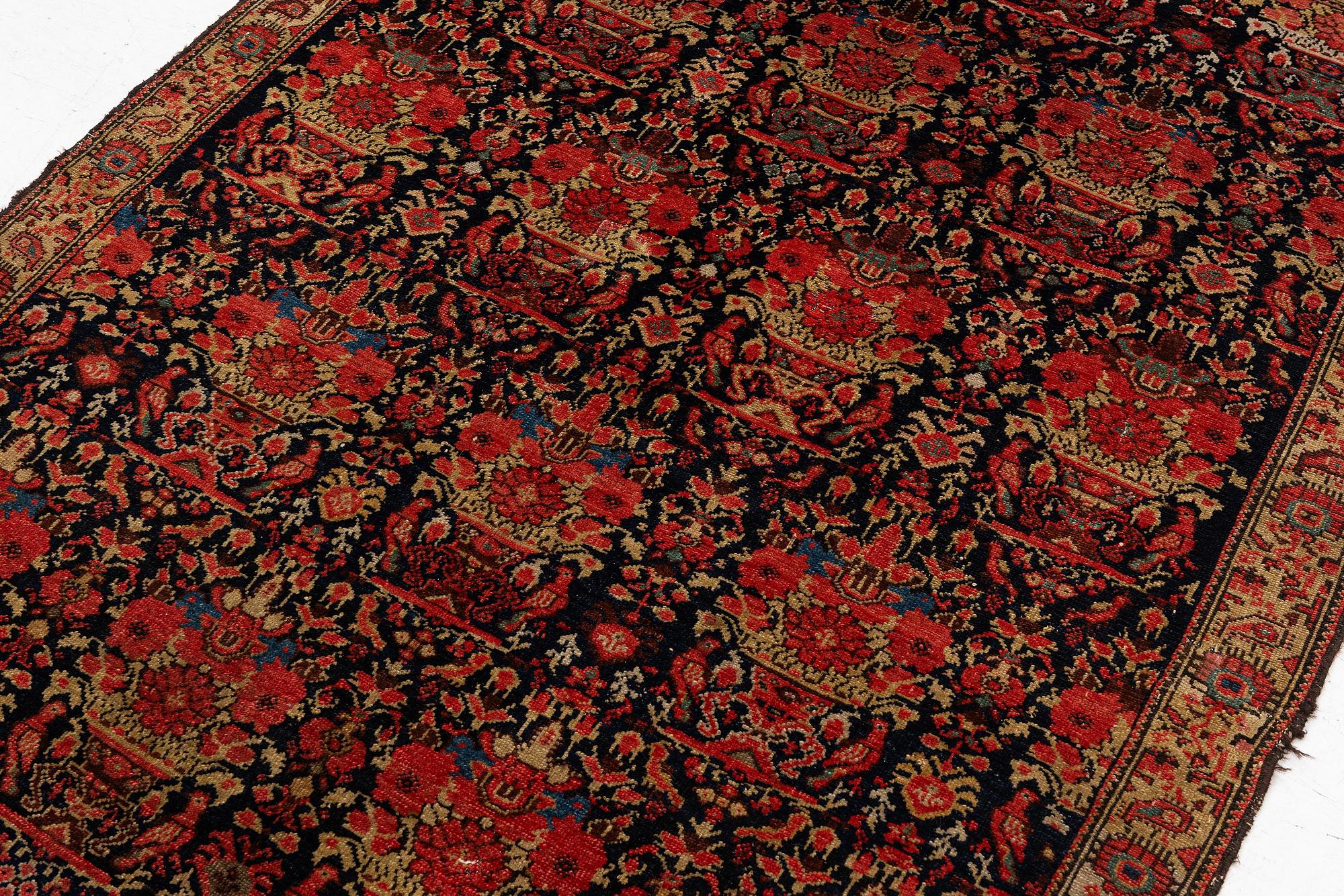 A Senneh carpet, West Persia, c. 187 x 125 cm.