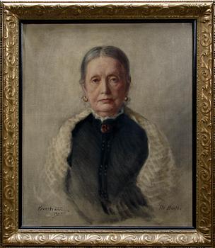 BROR KRONSTRAND, olja på duk, sign o dat 1925 med tillskrift.