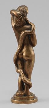 SKULPTUR, mässing, osignerad, 1900-tal.