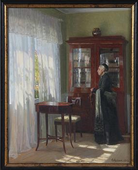 GEORG NIKOLAJ ACHEN, olja på duk, sign. o dat. 1902.