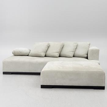 A two-module sofa, Frigerio, Italy.