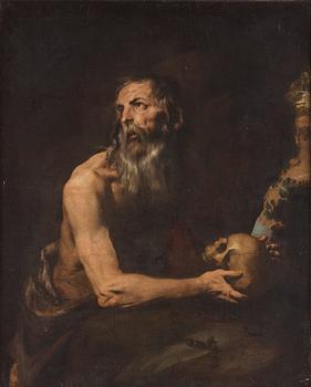 707. Jusepe de Ribera Follower of, Saint Paul of Thebe.