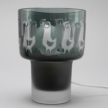 Two late 20th century table lamps by Hans-Ove Sandberg for Kosta.