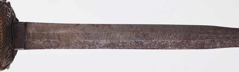 A Swedish infantry officer's sword from around the year 1800.