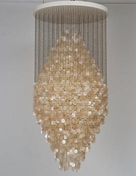 Verner Panton, taklampa, "Fun 8DM Pendant", Verpan, Danmark 2000-tal.