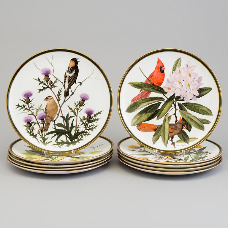 Twelve Franklin Porcelain dishes, second half of the 20th century.