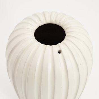 Vicke Lindstrand, an earthenware vase, Upsala Ekeby.