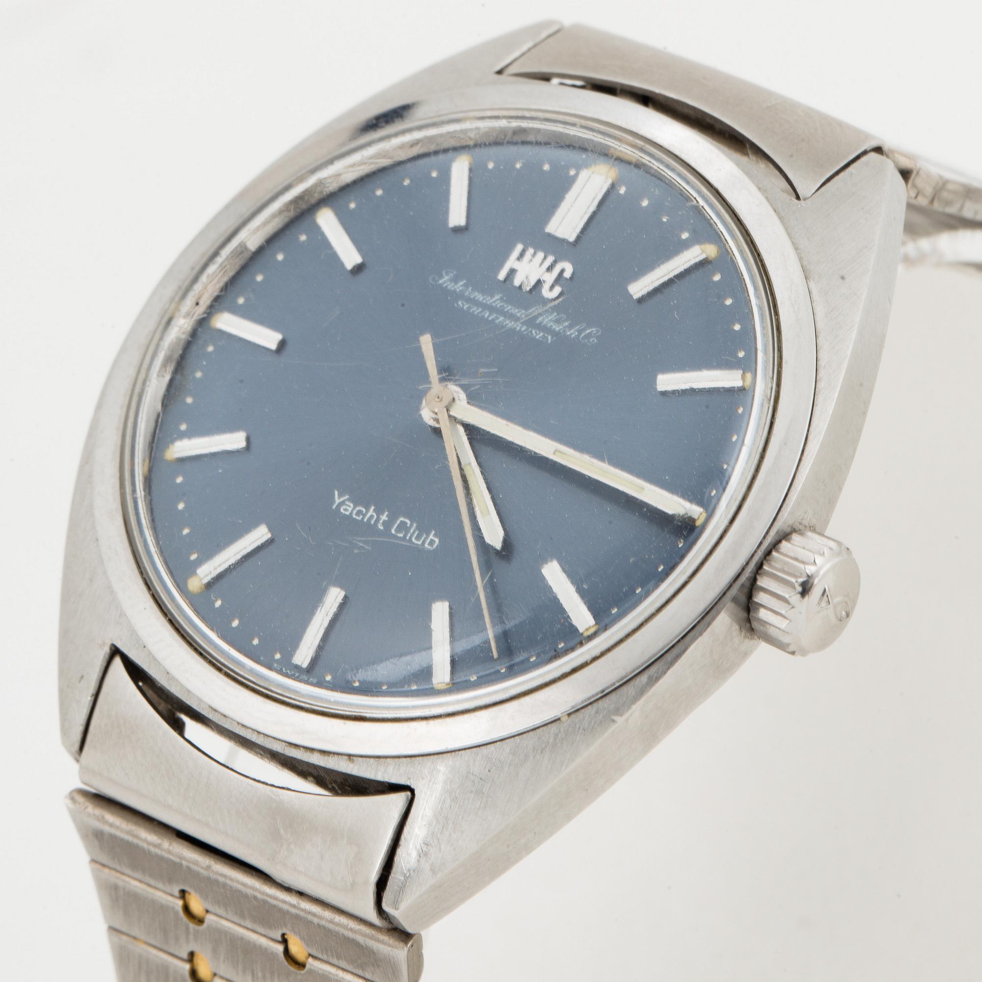 IWC, International Watch Co, Schaffhausen, Yacht Club, wristwatch, 36 mm.