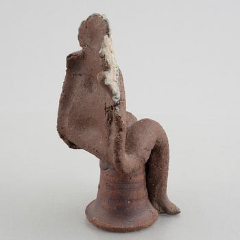 Lisa Larson, a unique chamotte stoneware sculpture, Gustavsberg.