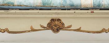 TRÅGSOFFA, rokoko, 1700-tal.