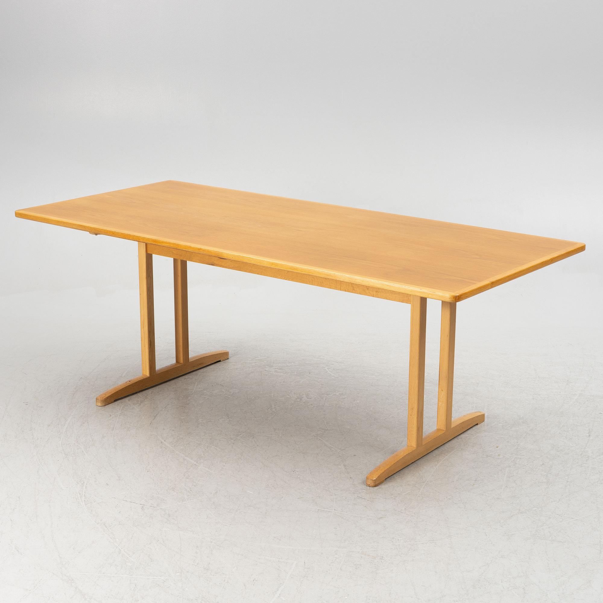 Børge Mogensen, dining table, "Shaker", Karl Andersson & Söner, second half of the 20th Century.